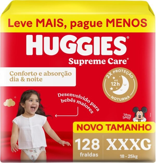 Huggies, Fralda Supreme Care, G, 160 fraldas - Image 22