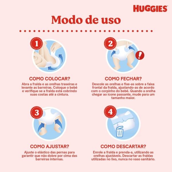 Huggies, Fralda Supreme Care, G, 160 fraldas - Image 20