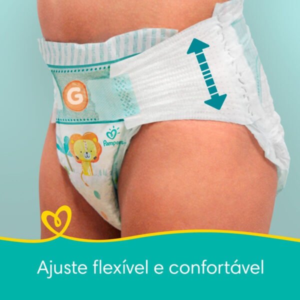 Fraldas Pampers Confort Sec G x 98 unidades - Image 7