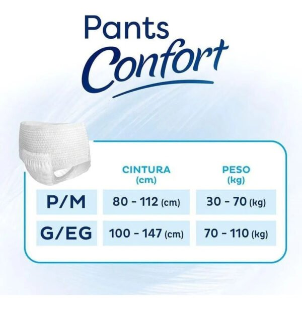 Fraldas Para Adultos Descartáveis Tena Pants Confort G/eg X 32 U - Imagem 3